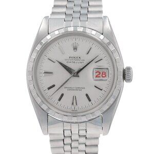 RARE Rolex Datejust  6305 36mm White Index  Dial  Bezel Jubilee Band